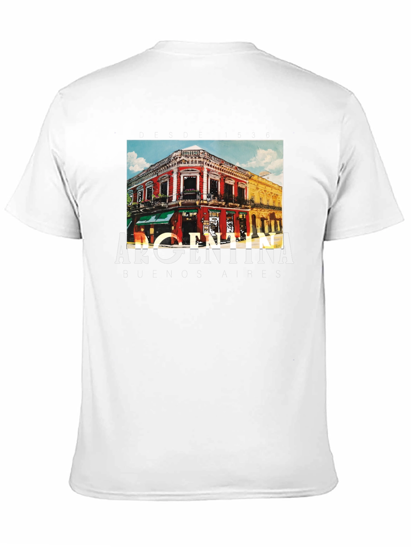 Argentina Buenos Aires Graphic Tee - Black