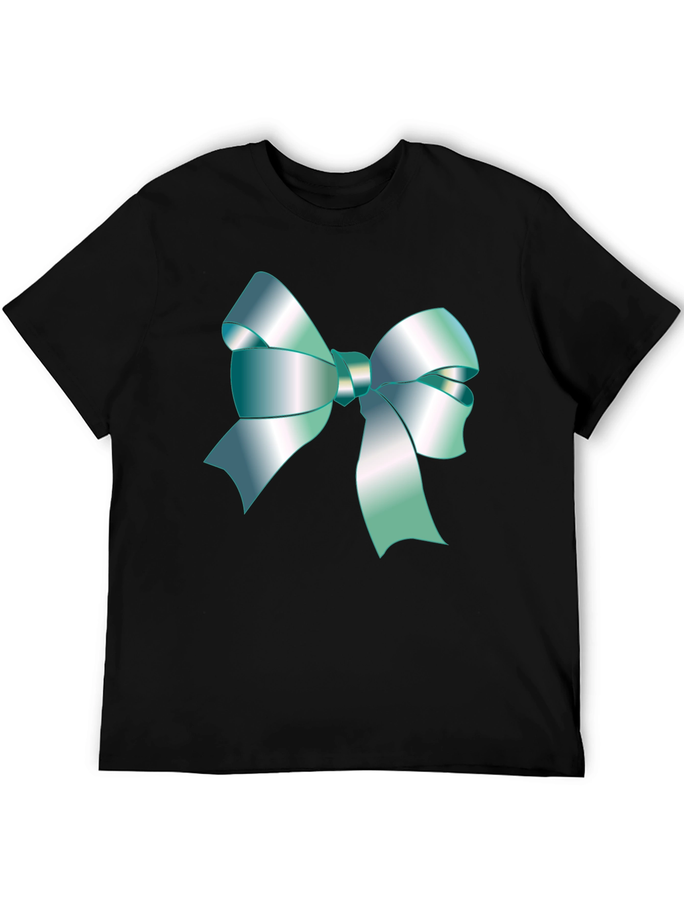 Ribbon Tee - Stylish Graphic Print T-Shirt