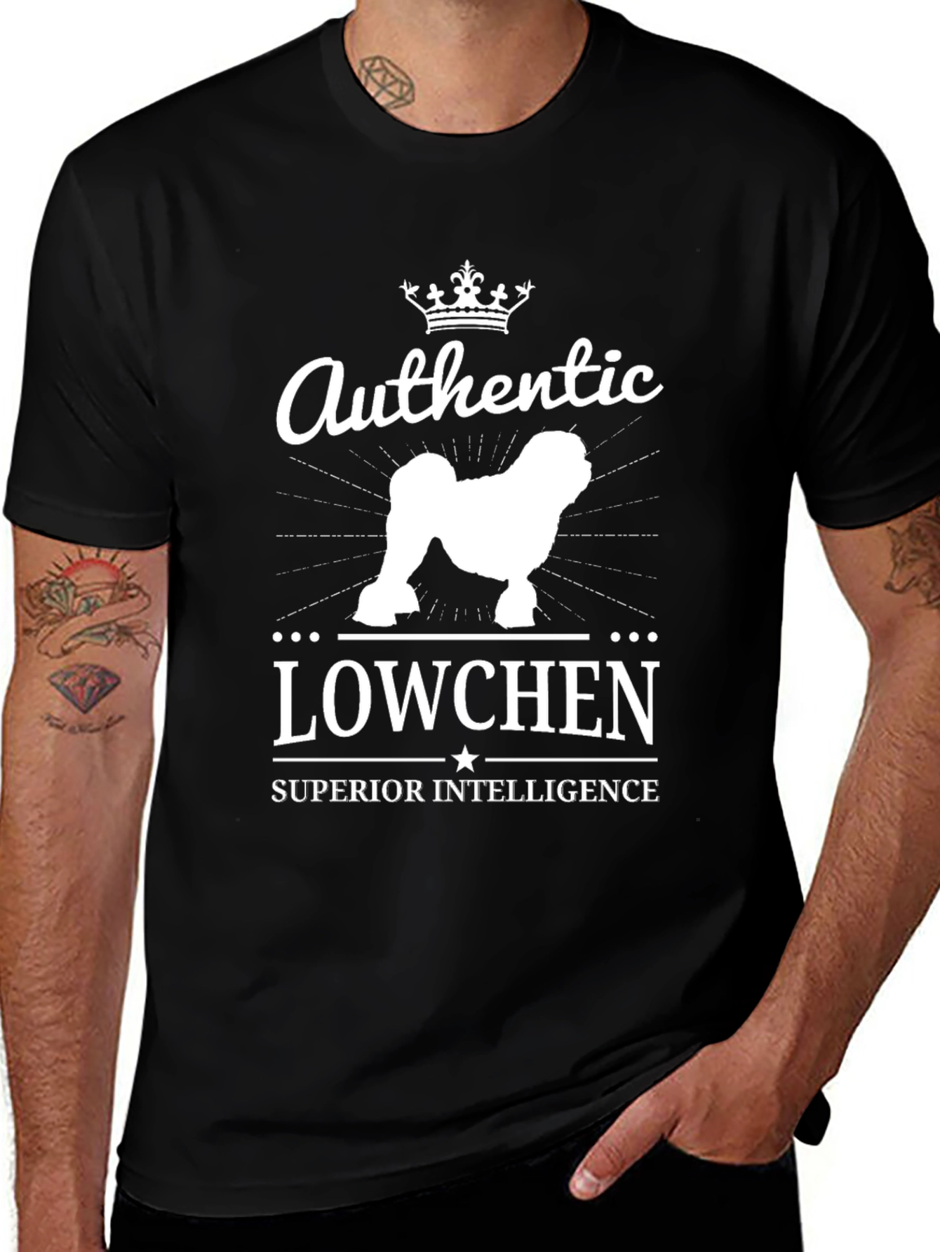 Authentic Lowchen Superior Intelligence Tee