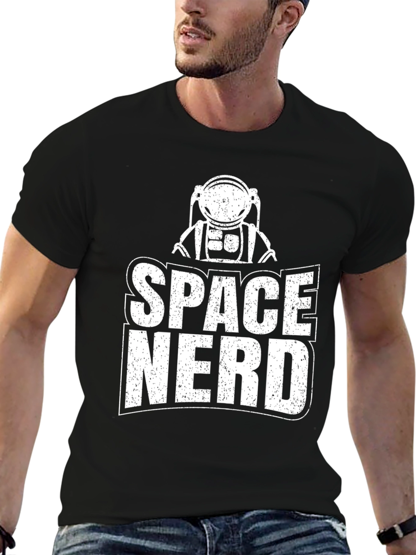 Space Nerd T-Shirt - Astronaut Graphic Tee