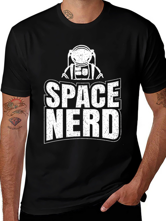 Space Nerd T-Shirt - Astronaut Graphic Tee