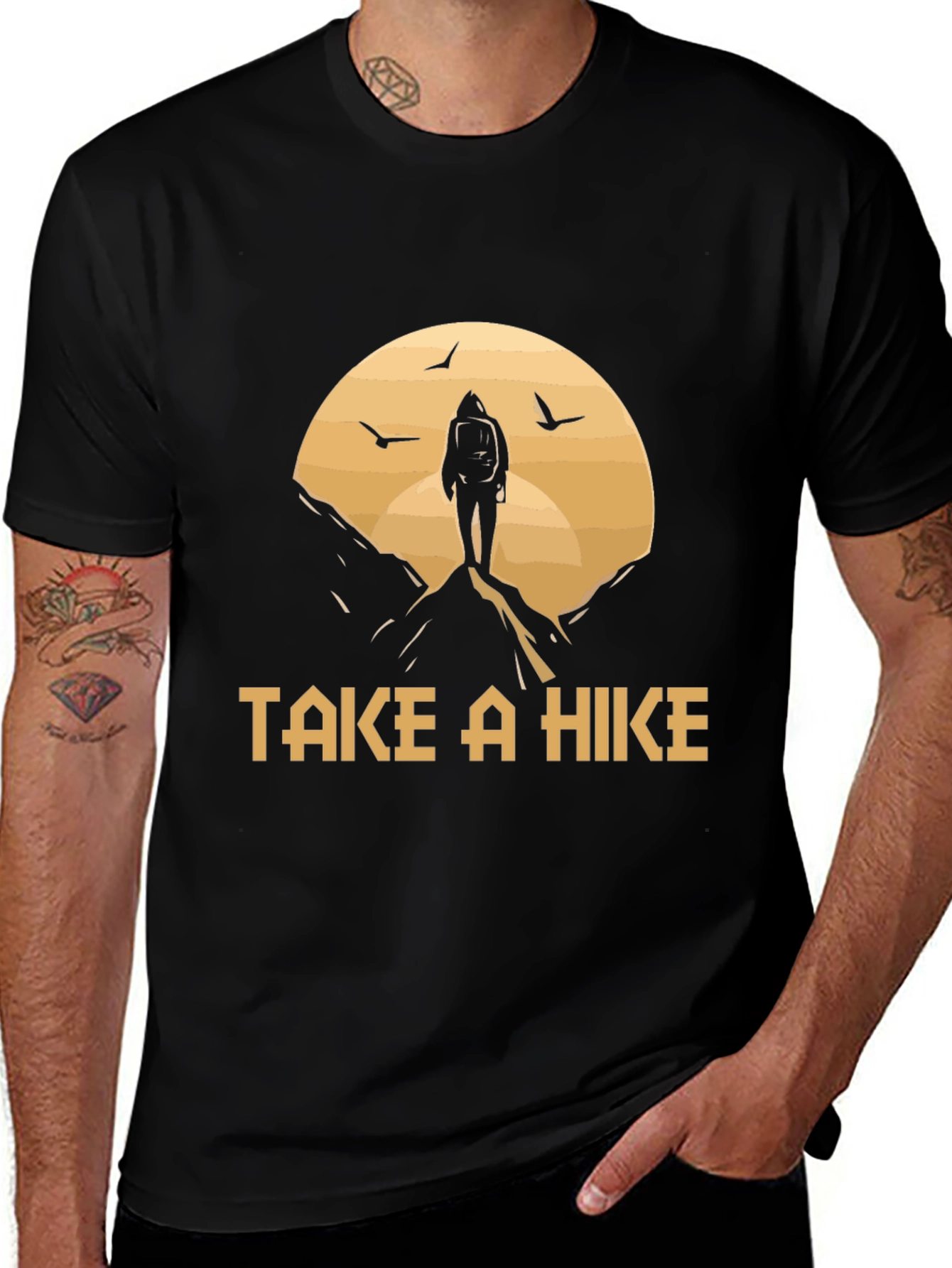 Take A Hike Graphic Tee - Adventure Awaits!