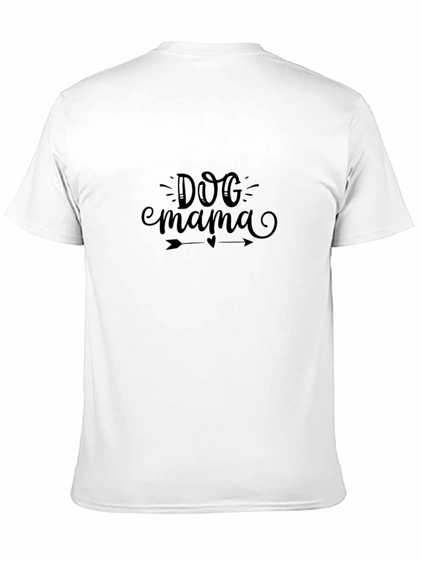 Dog Mama Black Graphic Tee