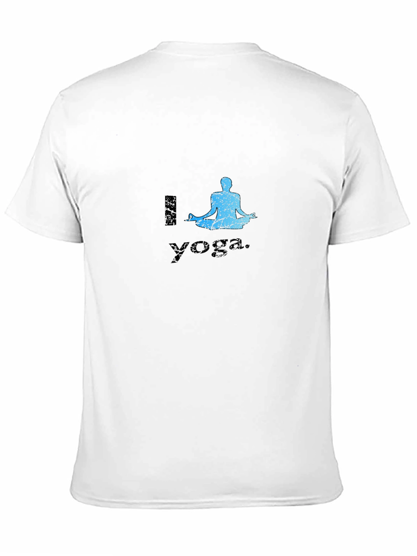 I Love Yoga Black T-Shirt