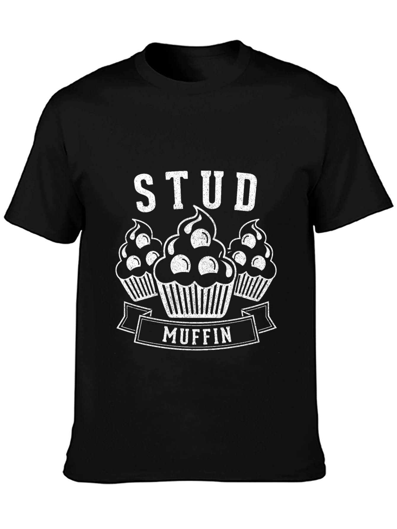 Stud Muffin Graphic T-Shirt - Fun Novelty Tee