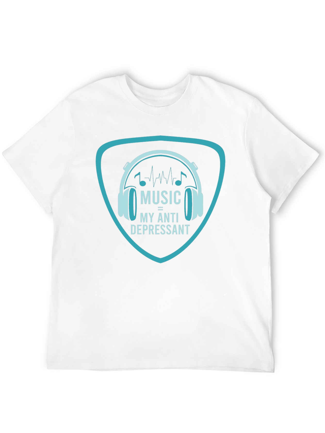 Music is My Anti-Depressant Graphic Tee