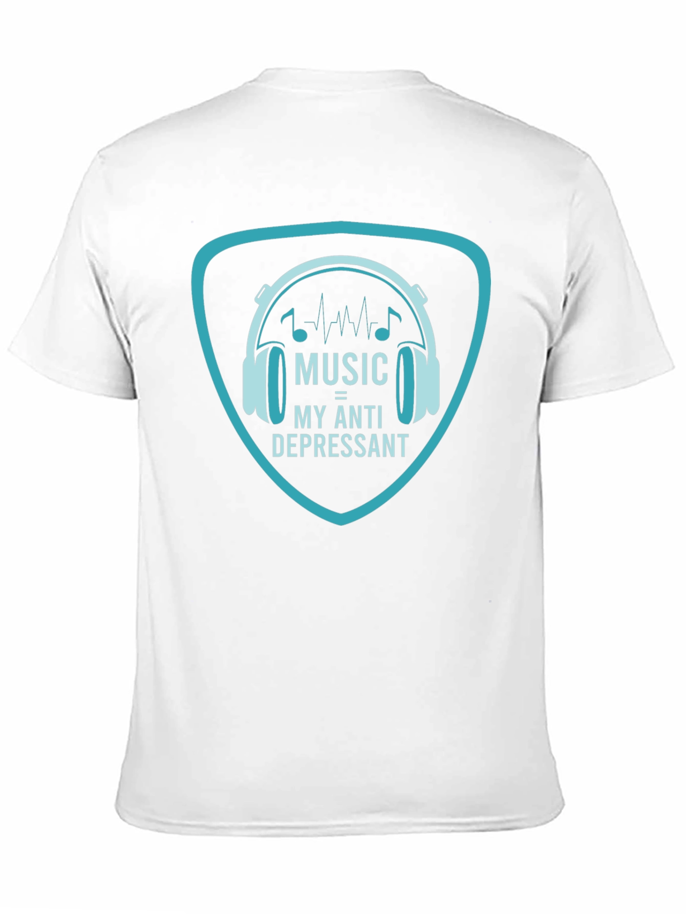 Music is My Anti-Depressant Graphic Tee