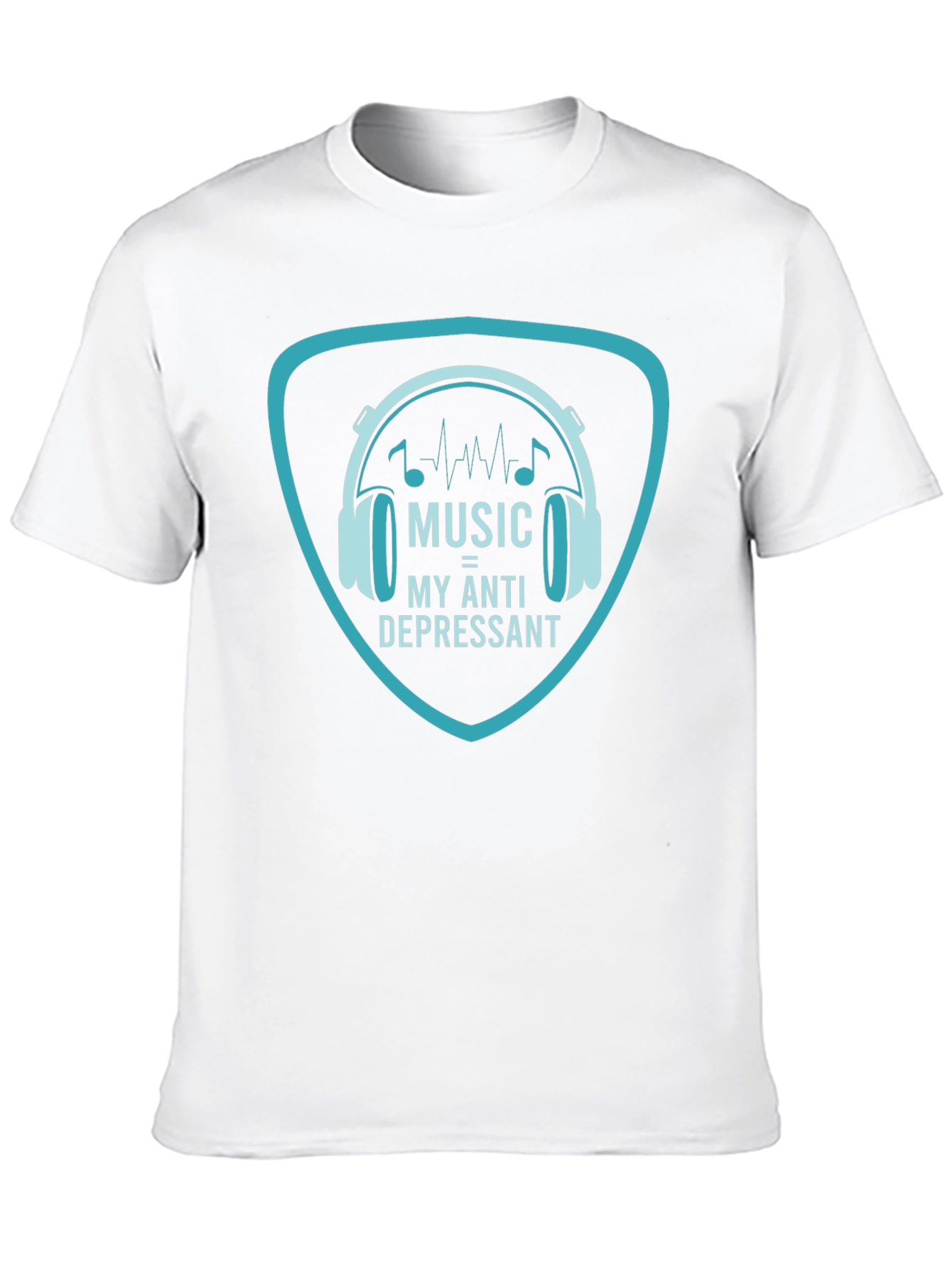 Music is My Anti-Depressant Graphic Tee