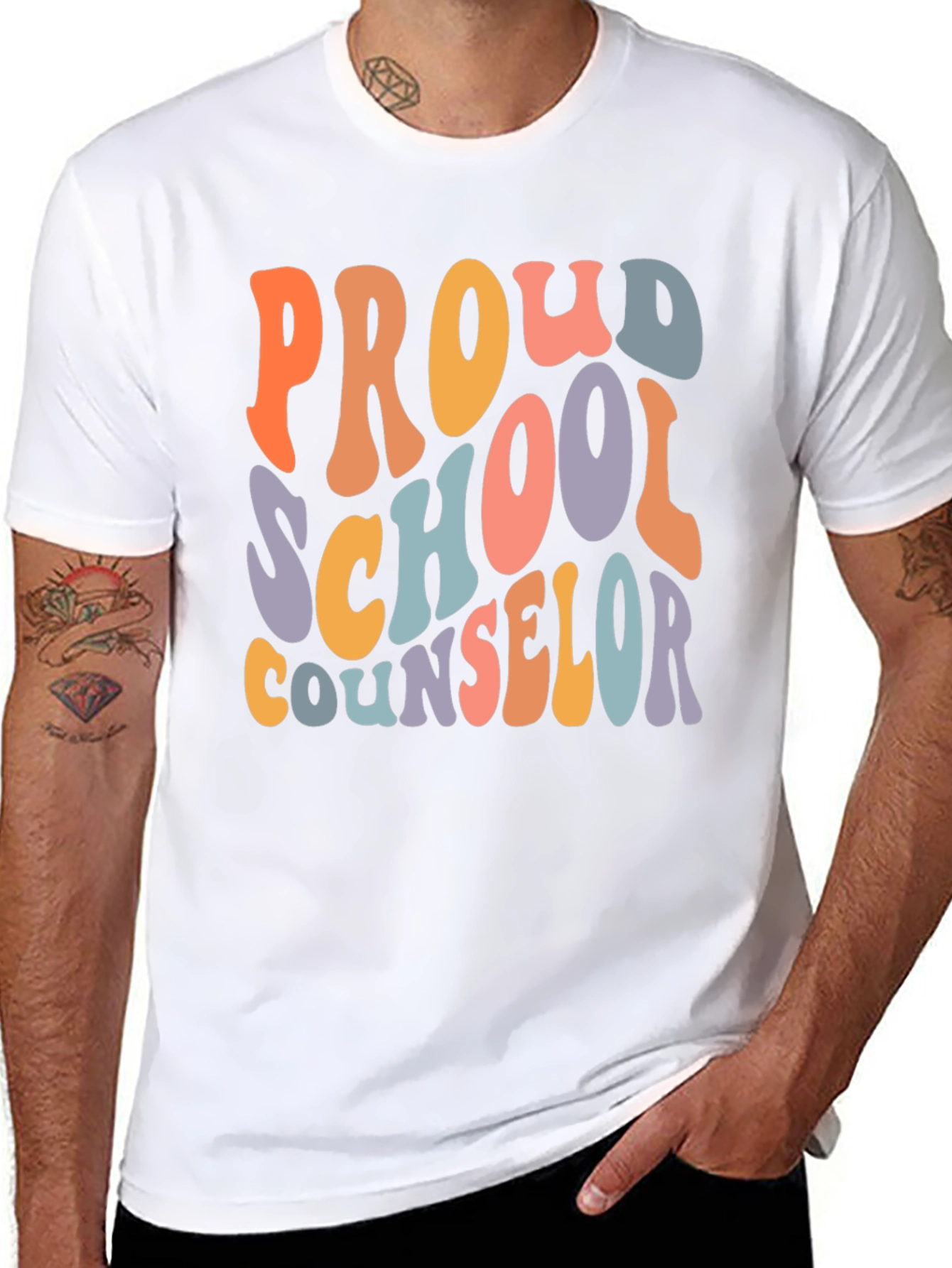 Proud School Counselor Graphic Tee