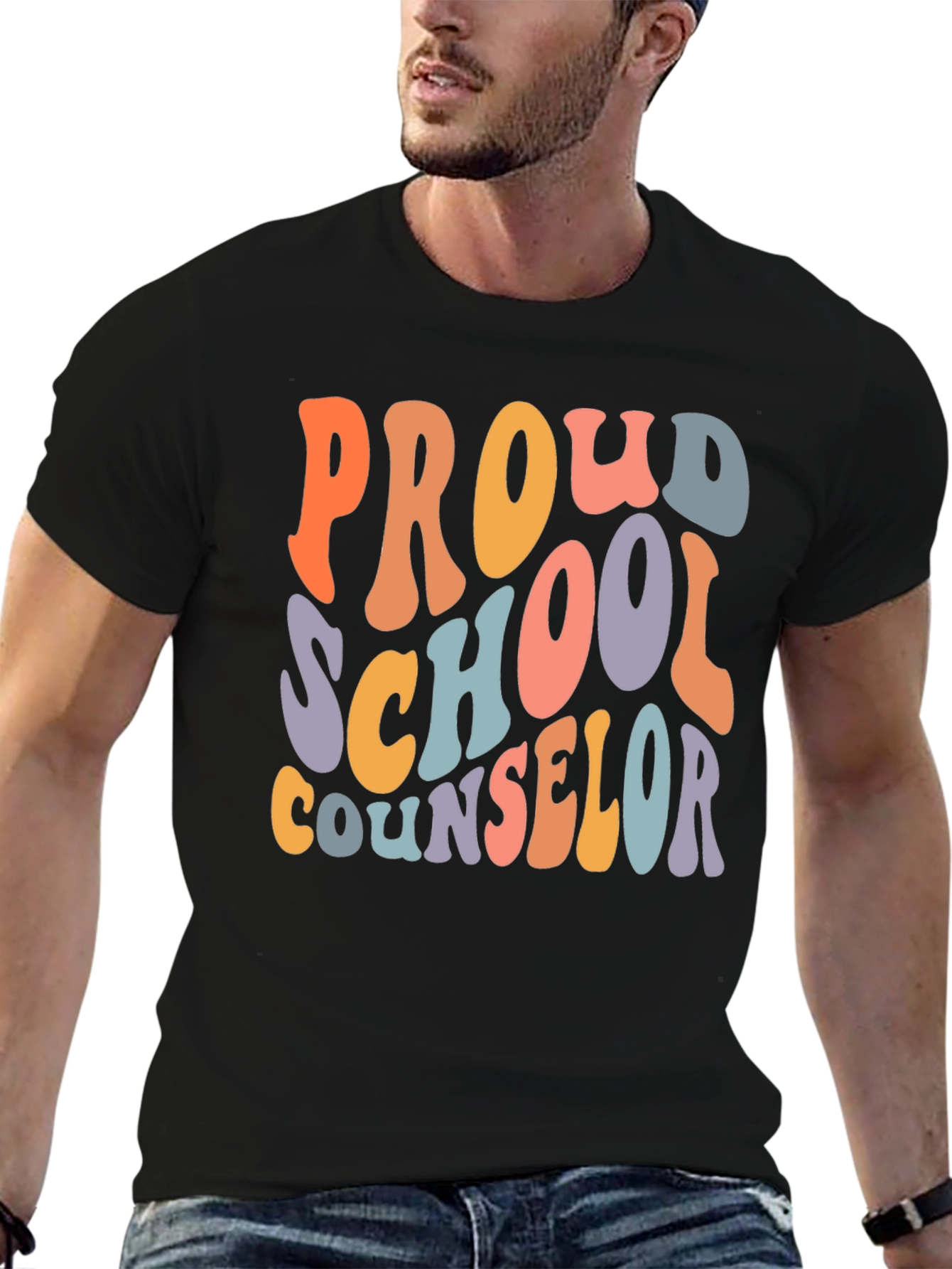 Proud School Counselor Graphic Tee