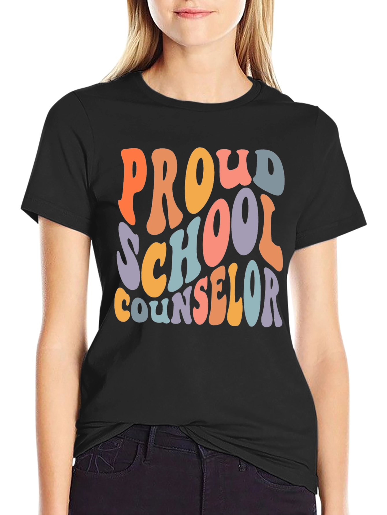Proud School Counselor Graphic Tee