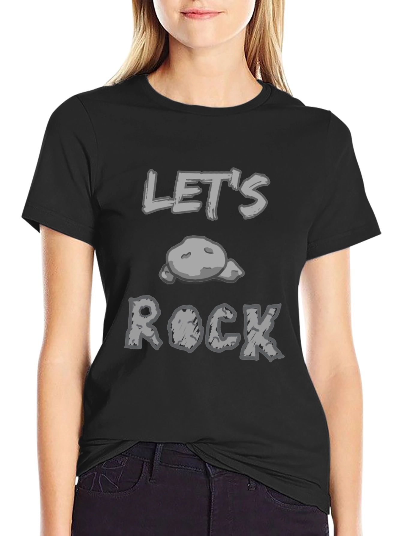 Lets Rock T-Shirt - Fun & Stylish Design
