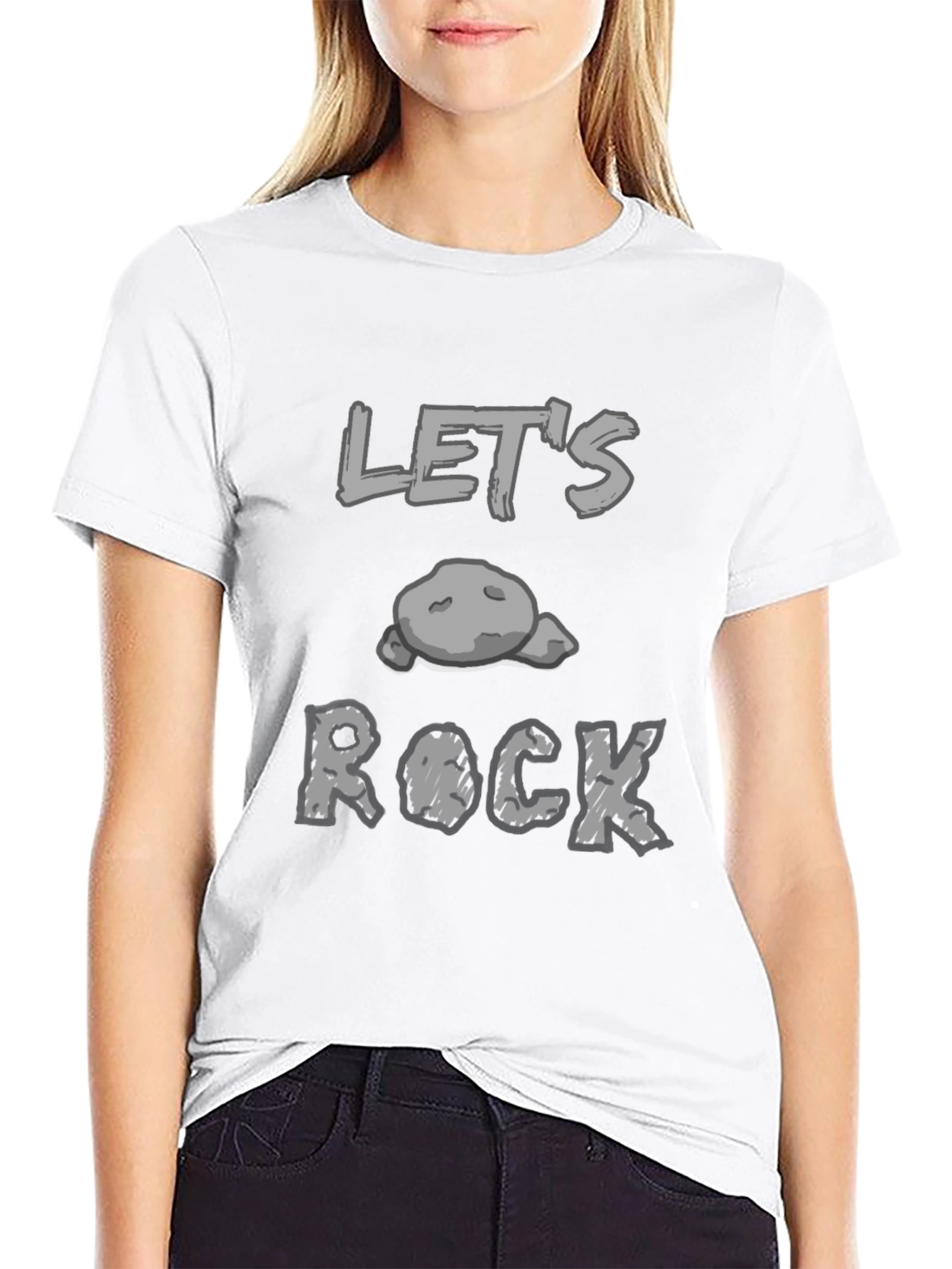 Lets Rock T-Shirt - Fun & Stylish Design
