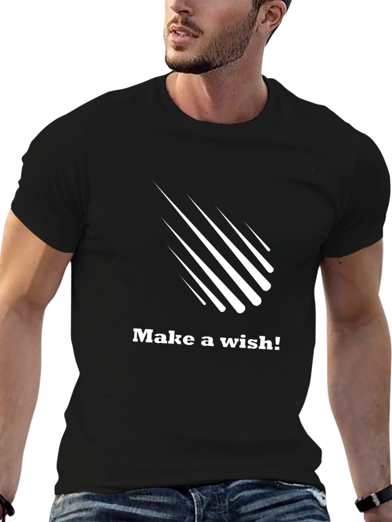 Make A Wish Shooting Star Graphic Tee