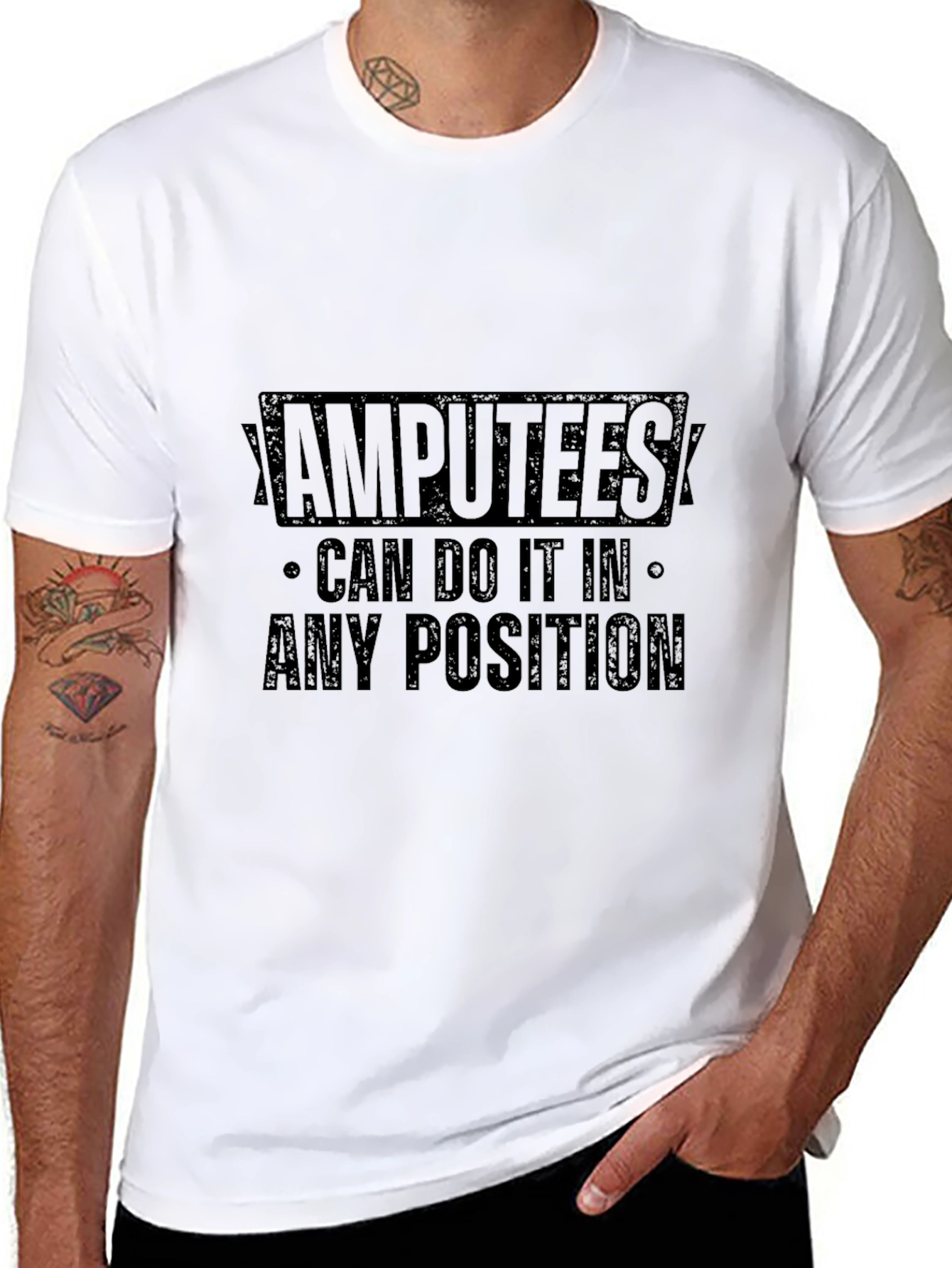 Amputees Can Do It T-Shirt