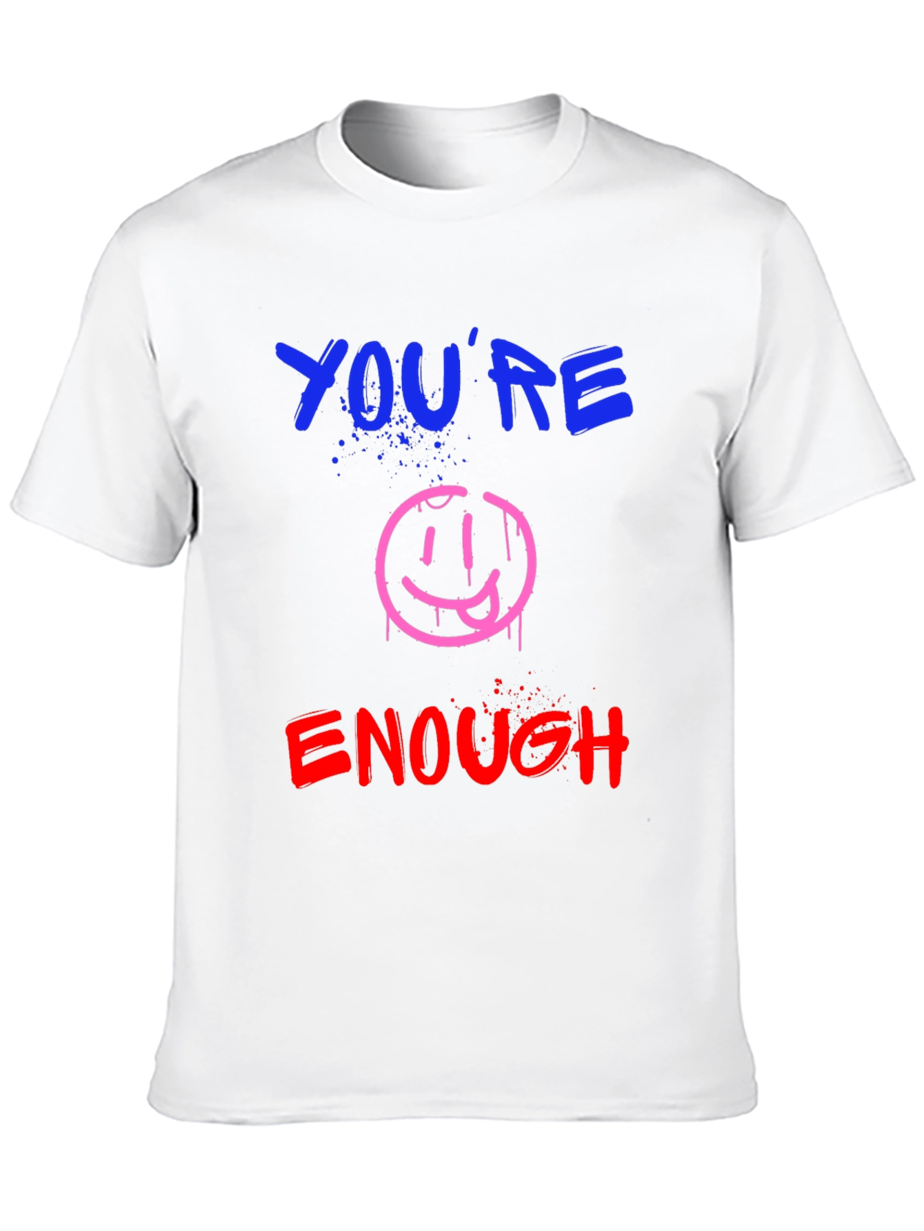 Youre Enough Graphic Tee - Black