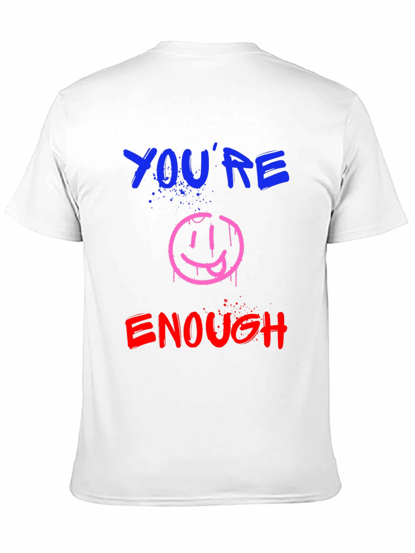 Youre Enough Graphic Tee - Black