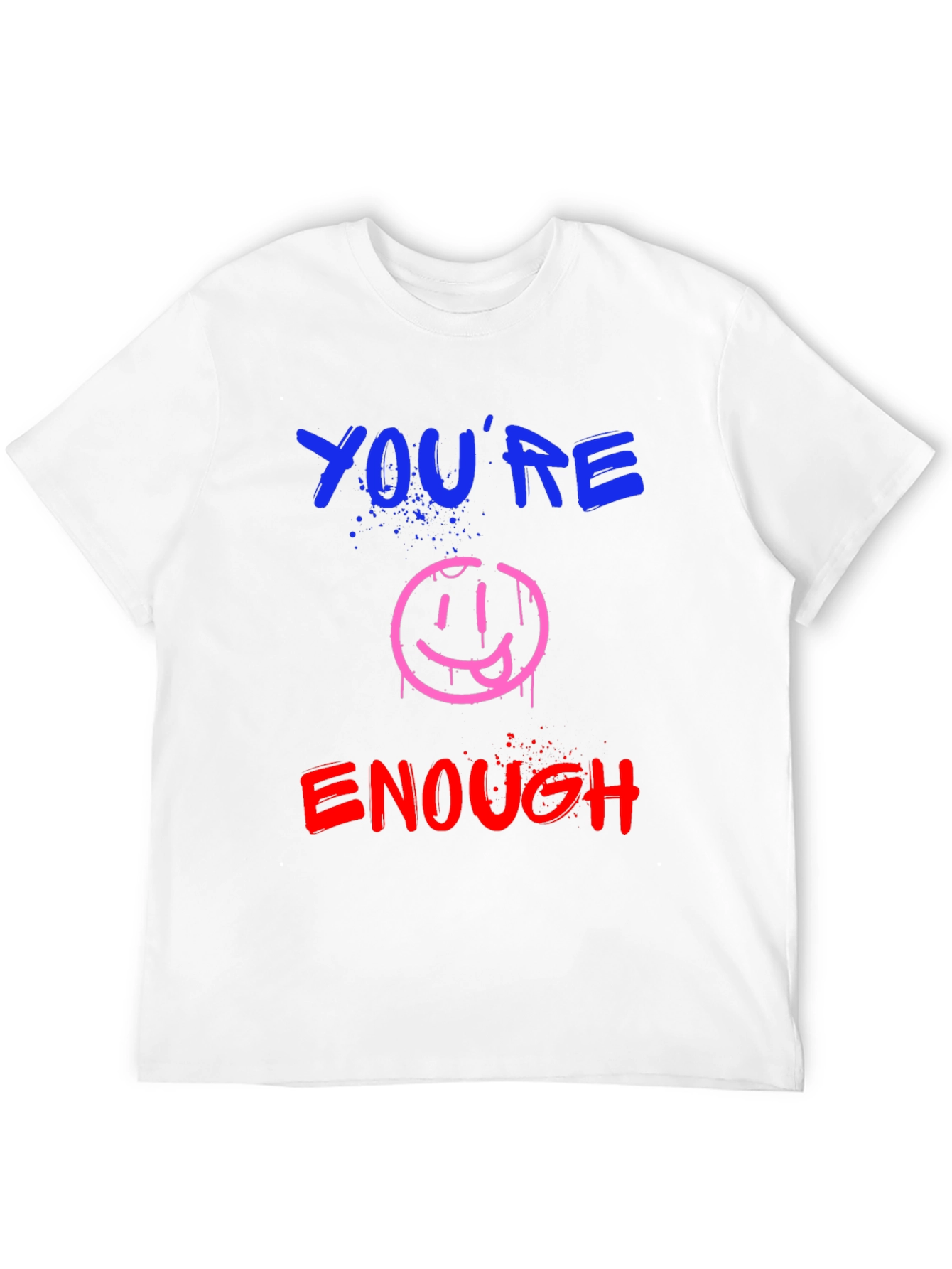 Youre Enough Graphic Tee - Black