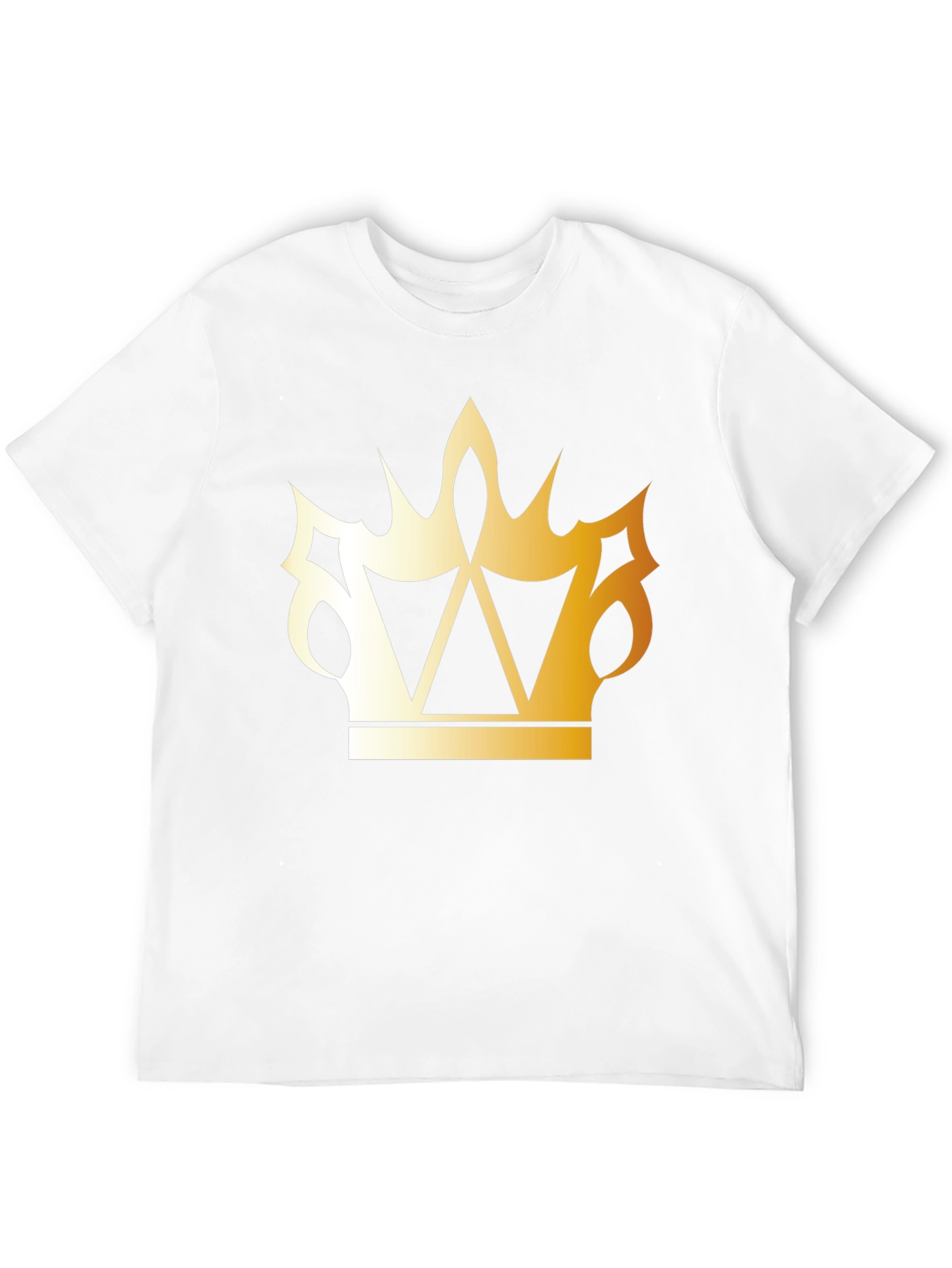 Golden Crown Black T-Shirt