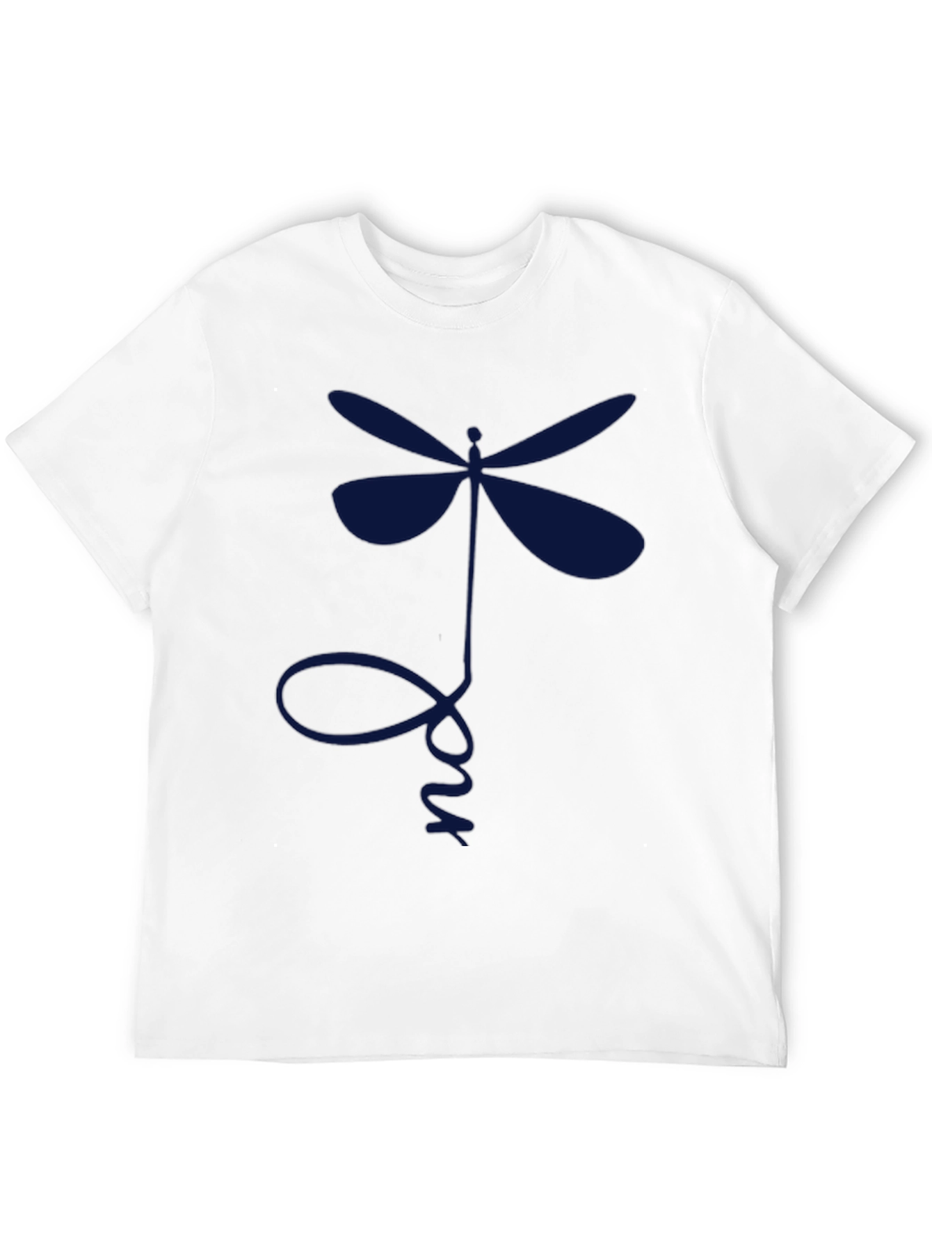 Dragonfly Graphic Tee - Mens Black T-Shirt