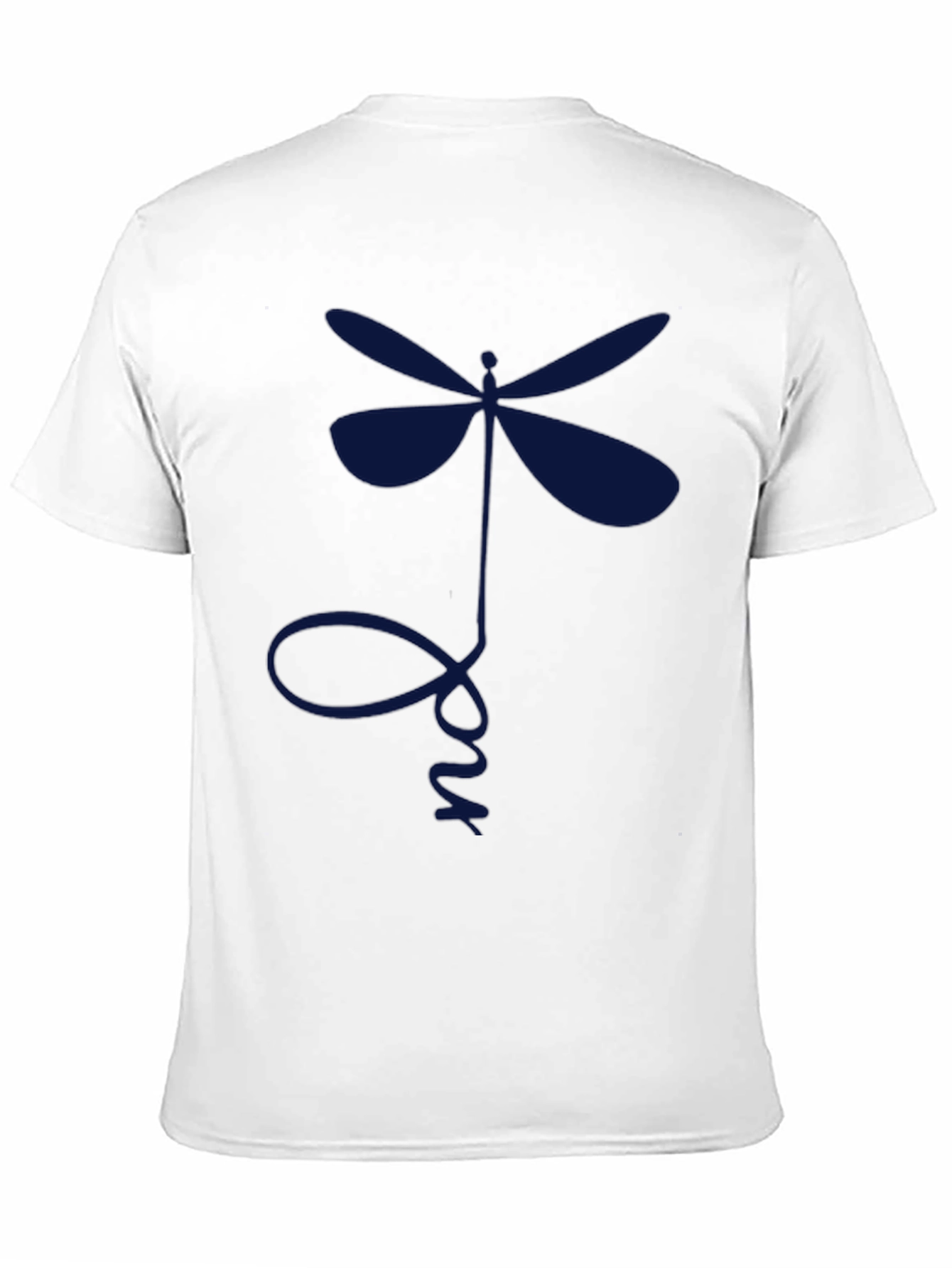 Dragonfly Graphic Tee - Mens Black T-Shirt