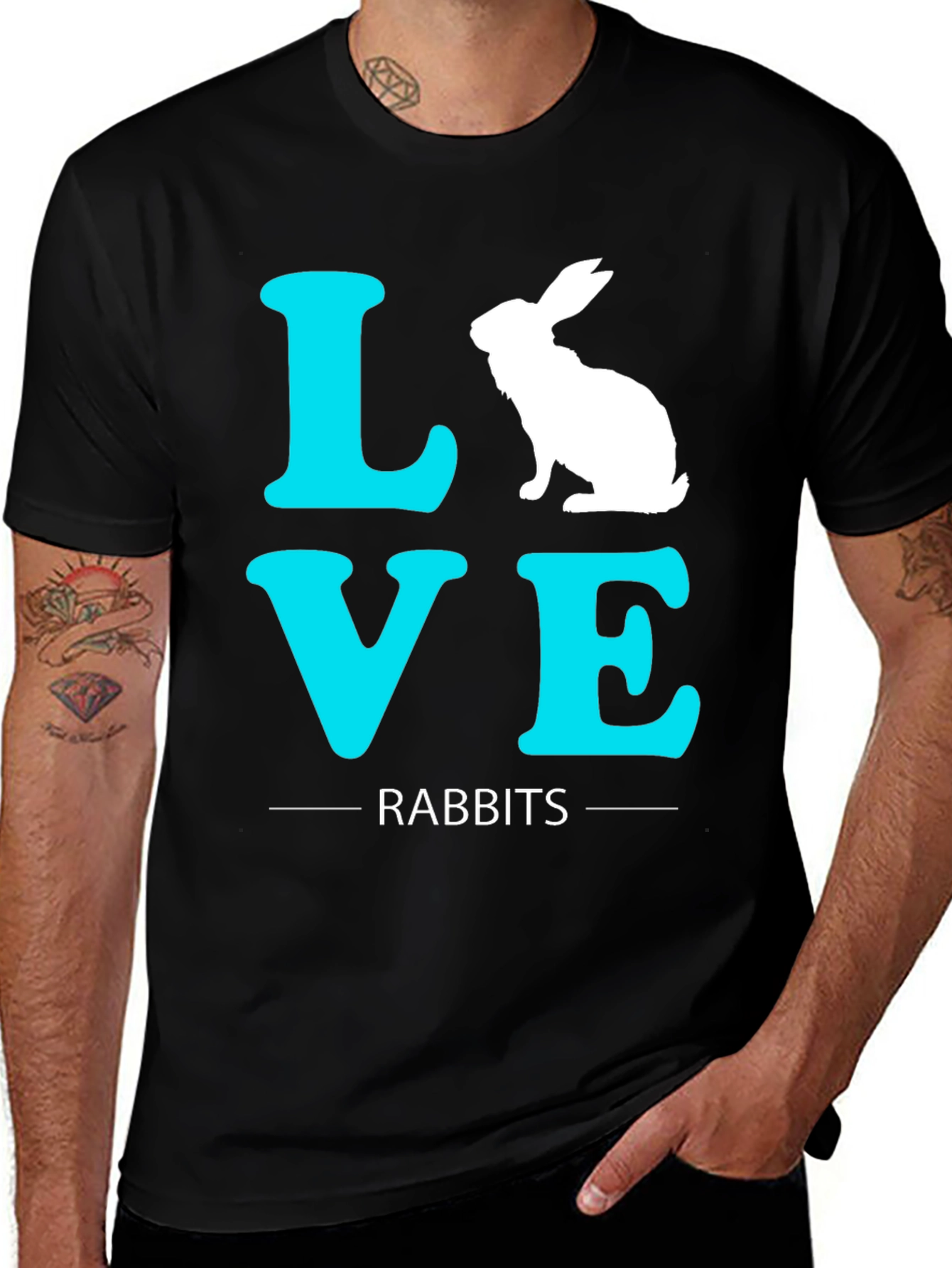 I Love Rabbits T-Shirt