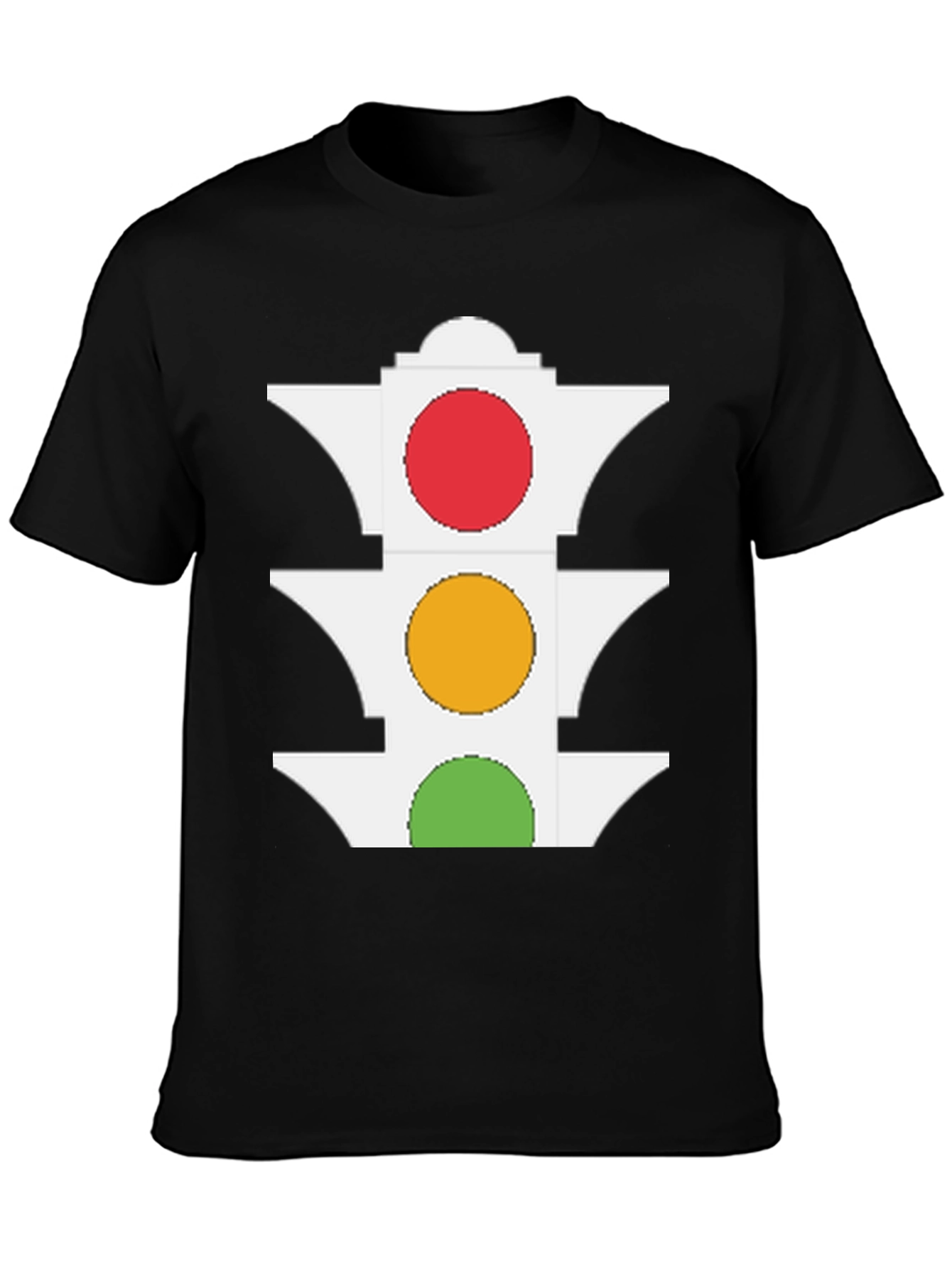 Traffic Light Graphic Tee - Stay Visible & Stylish!