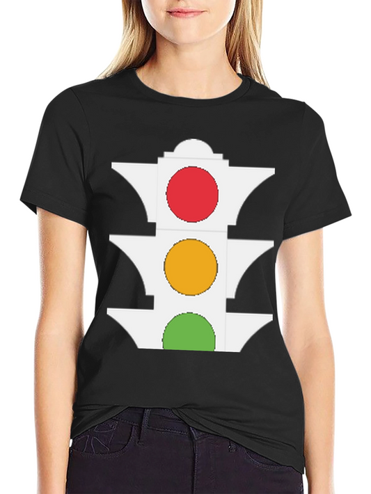Traffic Light Graphic Tee - Stay Visible & Stylish!