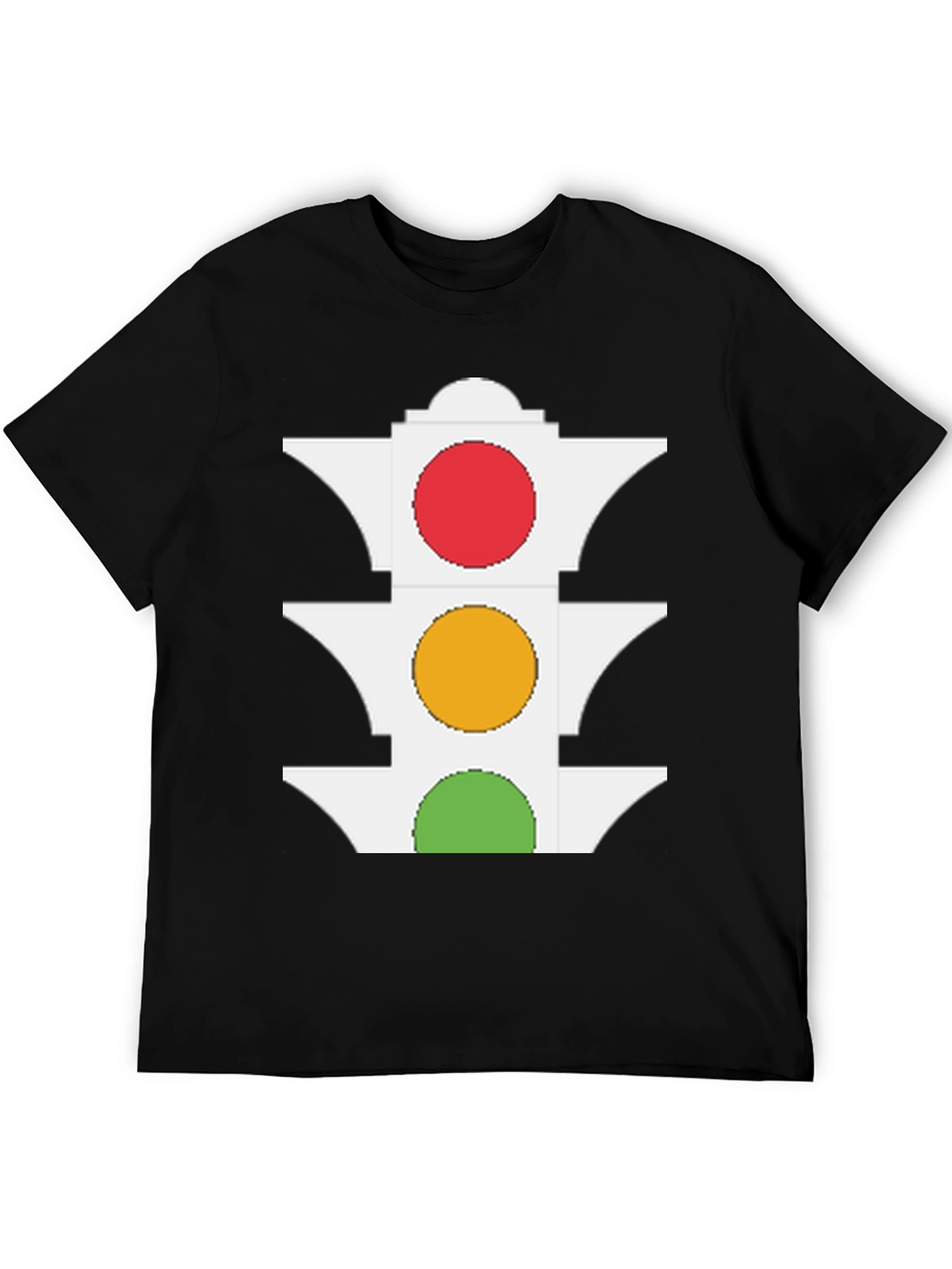 Traffic Light Graphic Tee - Stay Visible & Stylish!