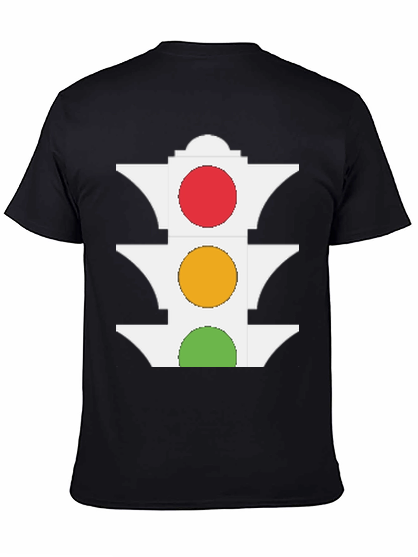 Traffic Light Graphic Tee - Stay Visible & Stylish!