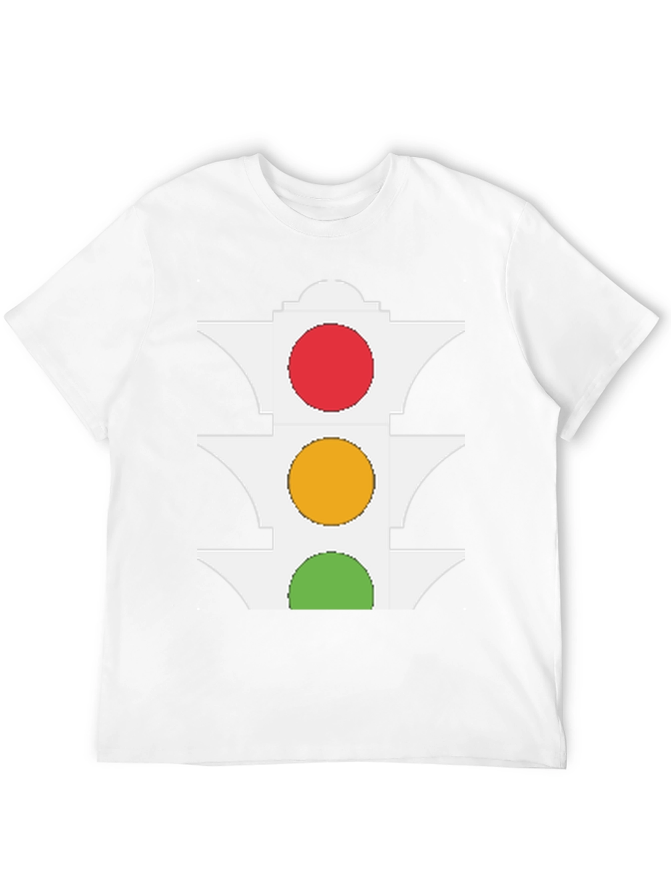 Traffic Light Graphic Tee - Stay Visible & Stylish!