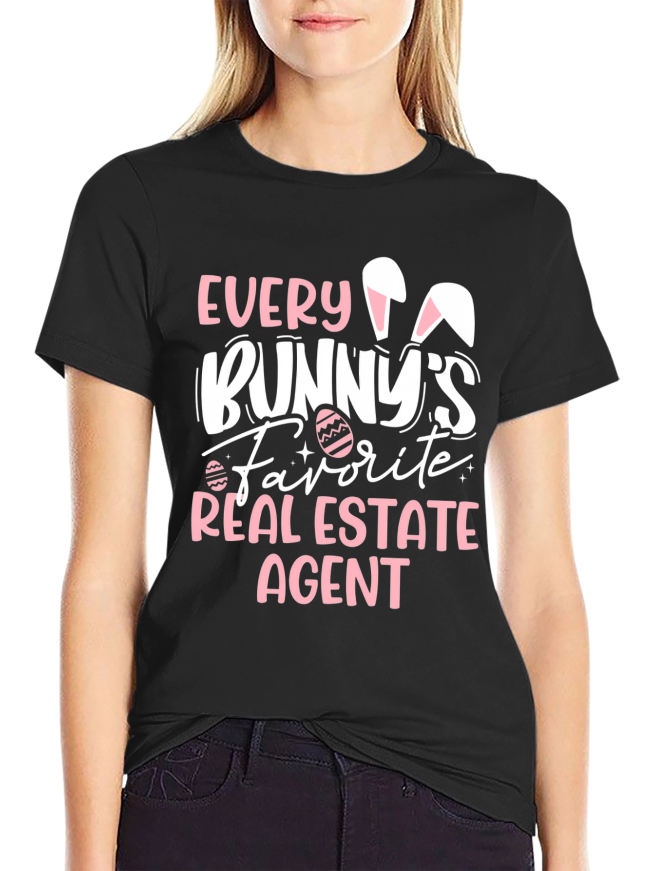 Bunnys Favorite Real Estate Agent T-Shirt