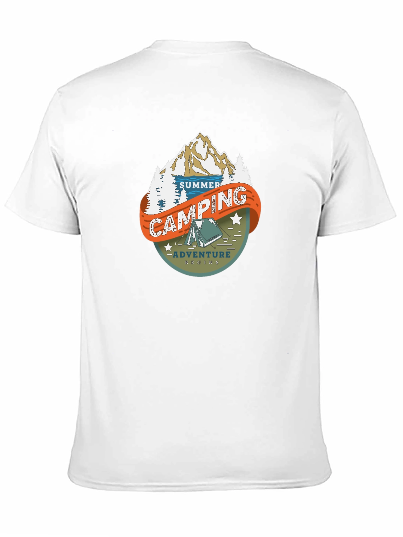 Summer Camping Adventure T-Shirt