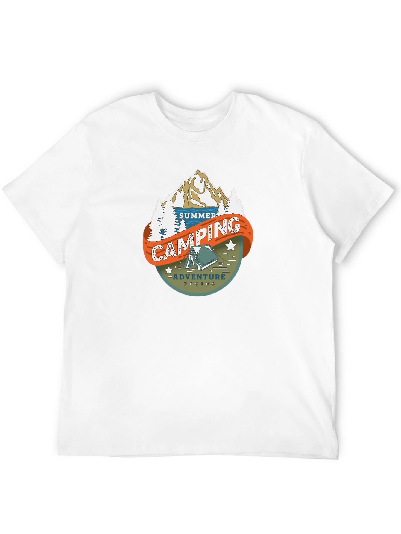 Summer Camping Adventure T-Shirt