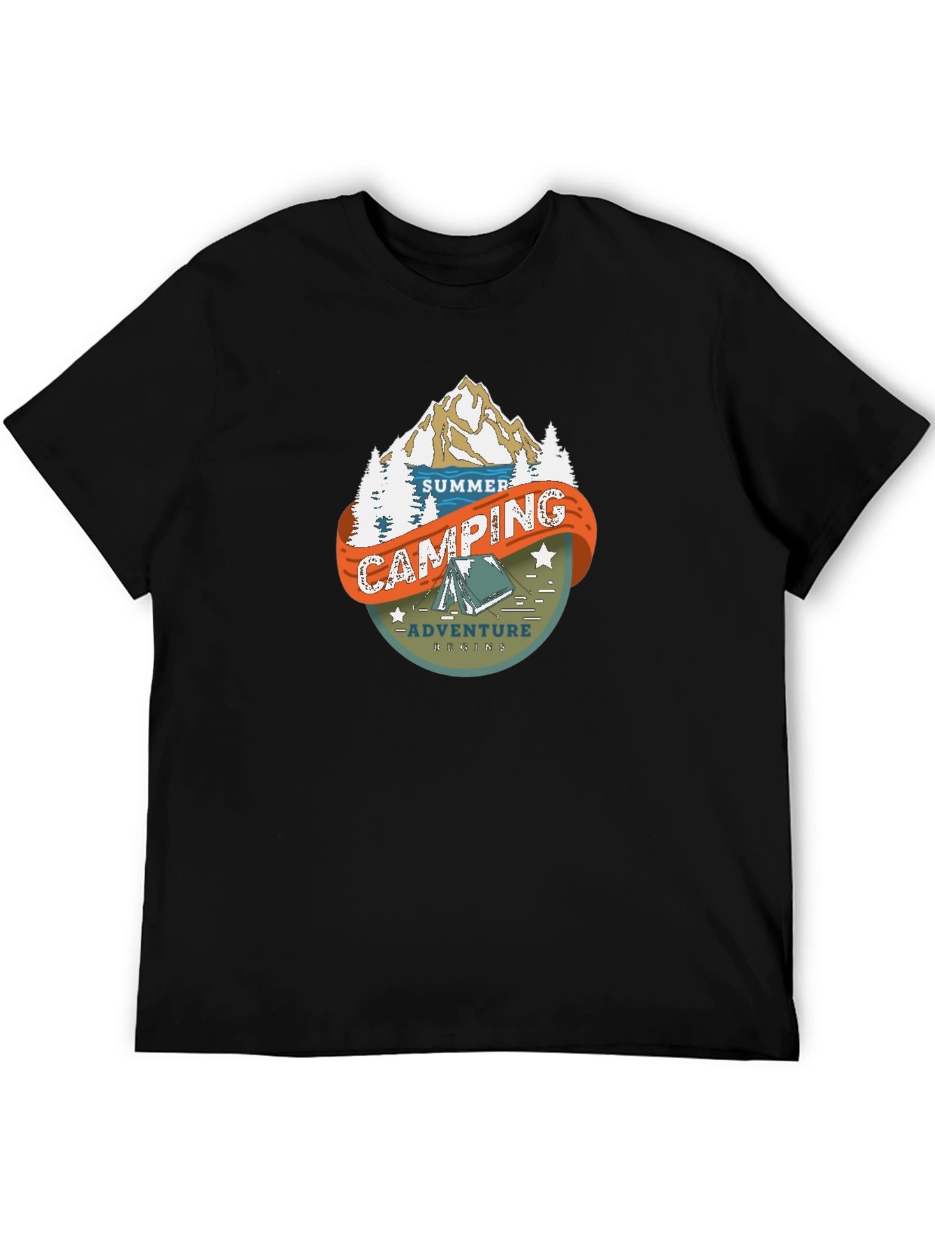 Summer Camping Adventure T-Shirt