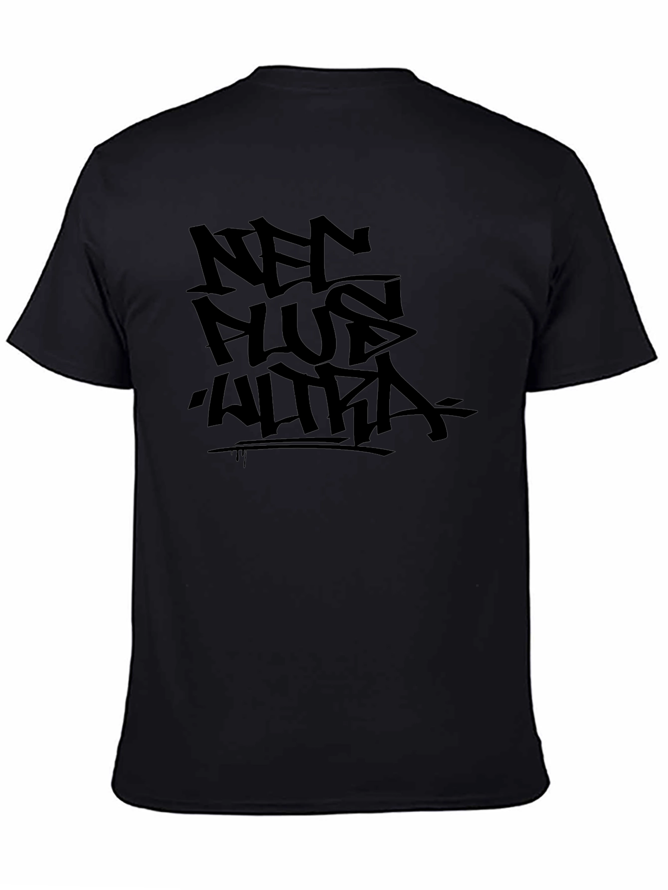 Black NE PLUS ULTRA Graphic T-Shirt
