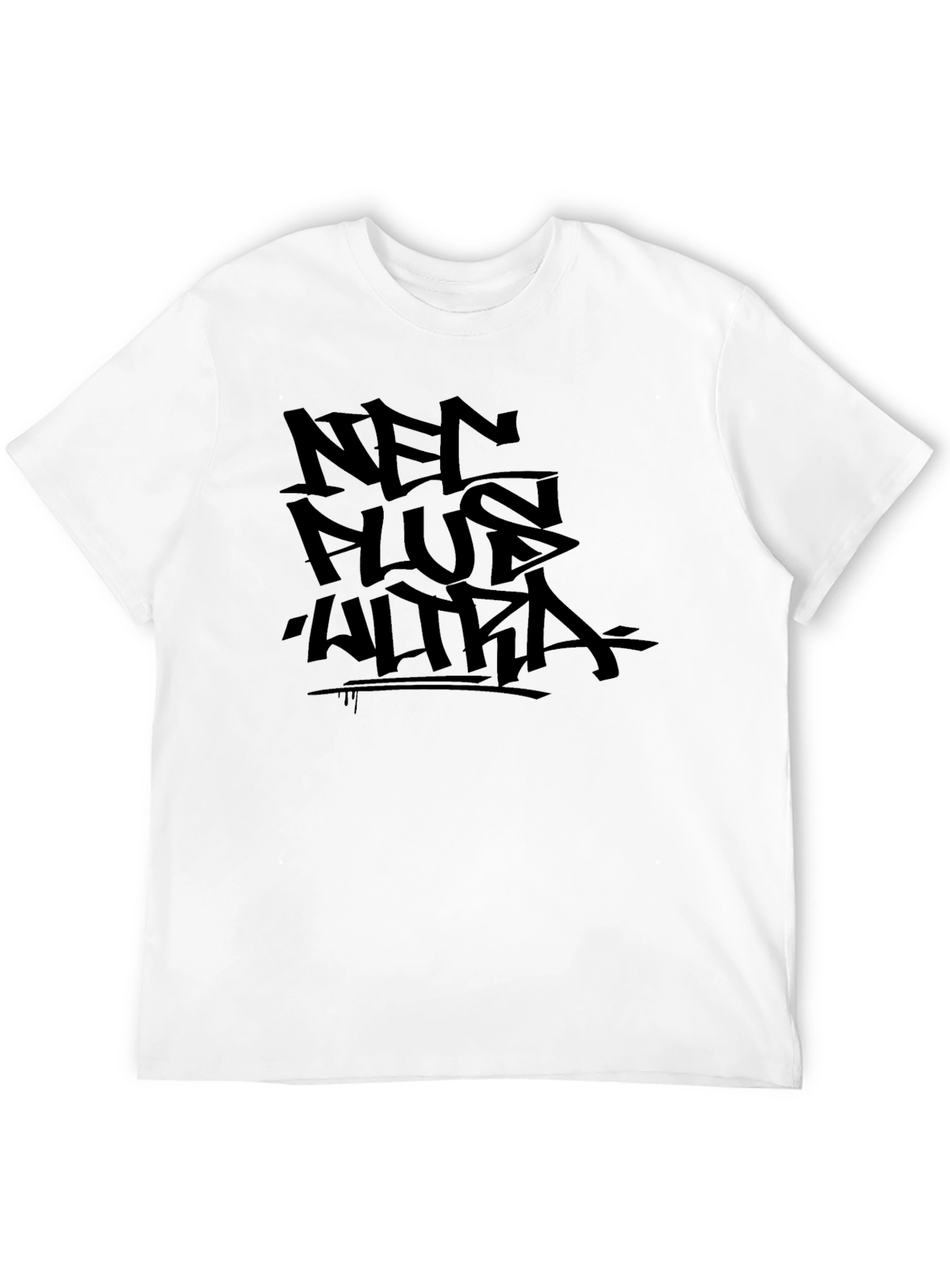 Black NE PLUS ULTRA Graphic T-Shirt