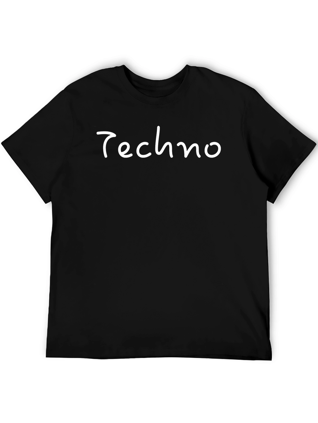 Techno Black T-Shirt