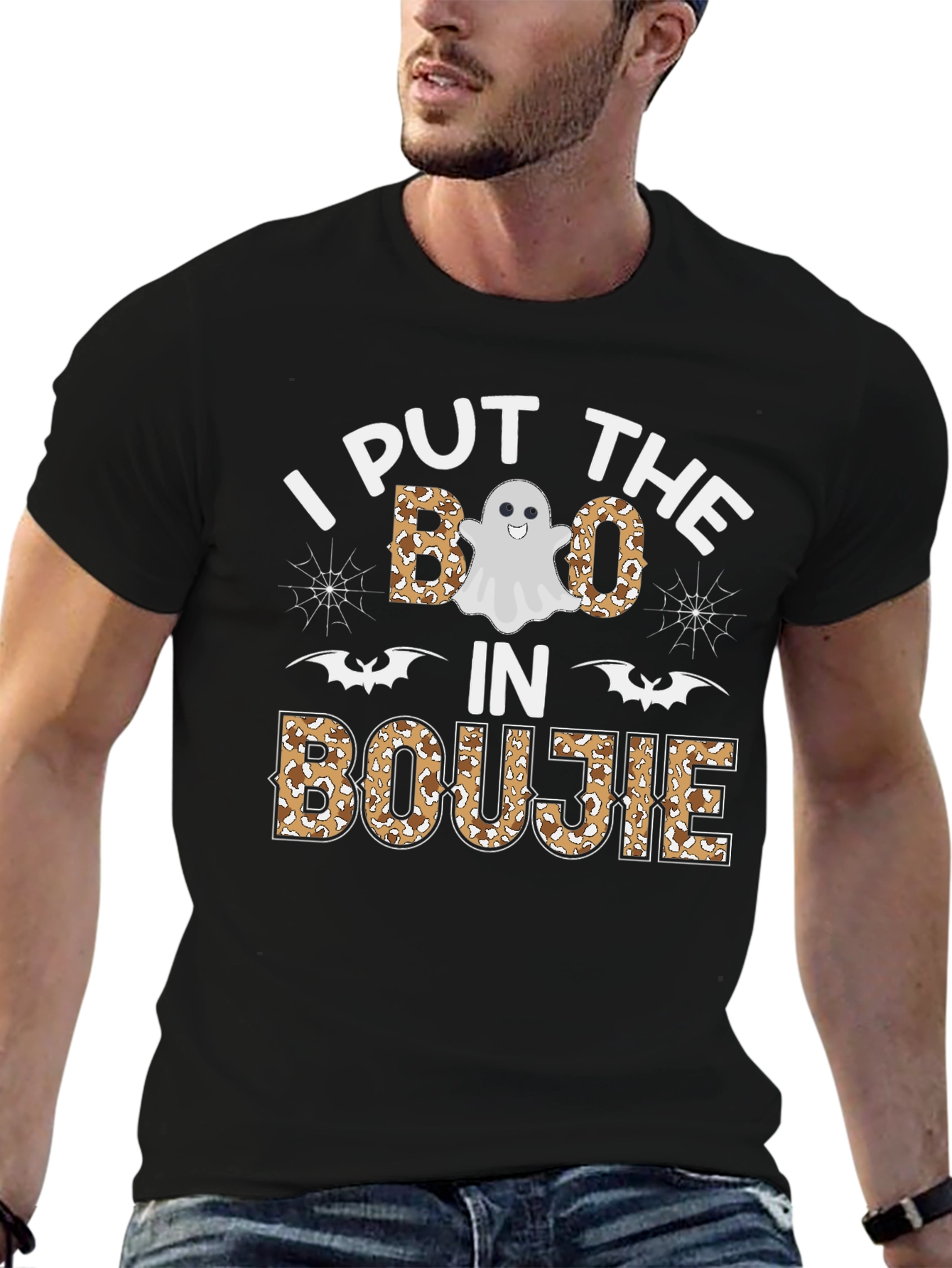 I Put The Boo In Boujie Halloween T-Shirt