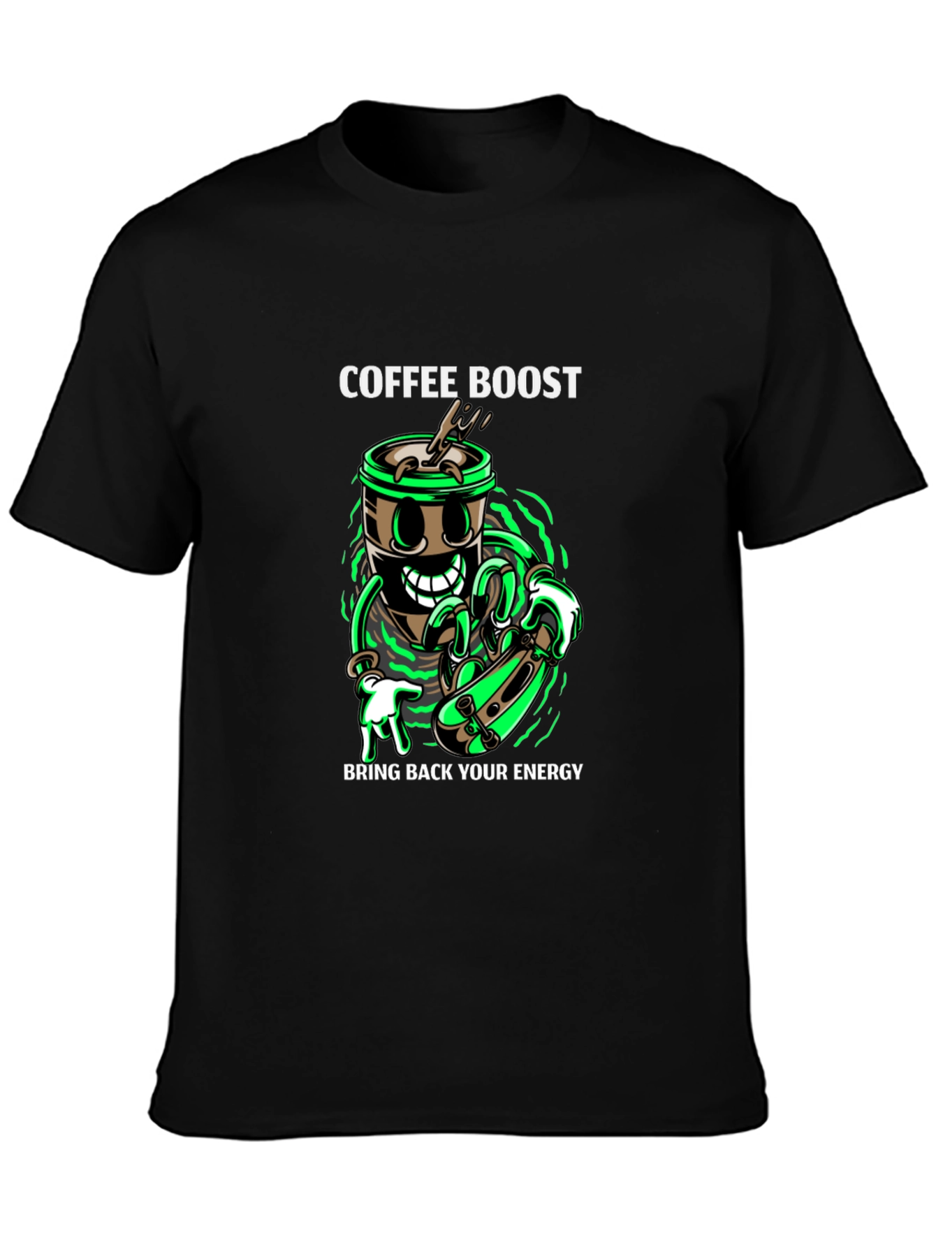 Coffee Boost Energy T-Shirt