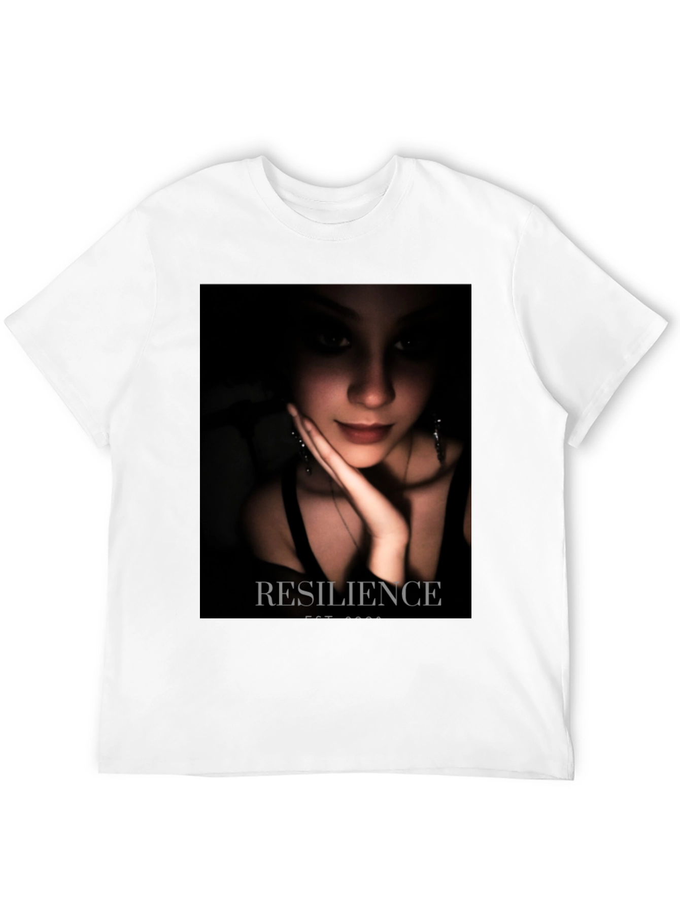 Resilience Graphic T-Shirt - Dark Portrait Tee
