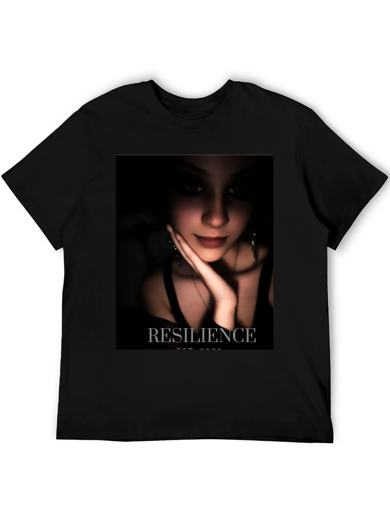 Resilience Graphic T-Shirt - Dark Portrait Tee