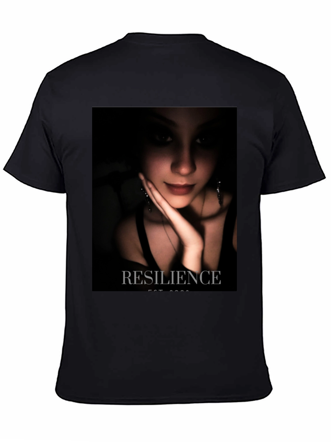 Resilience Graphic T-Shirt - Dark Portrait Tee