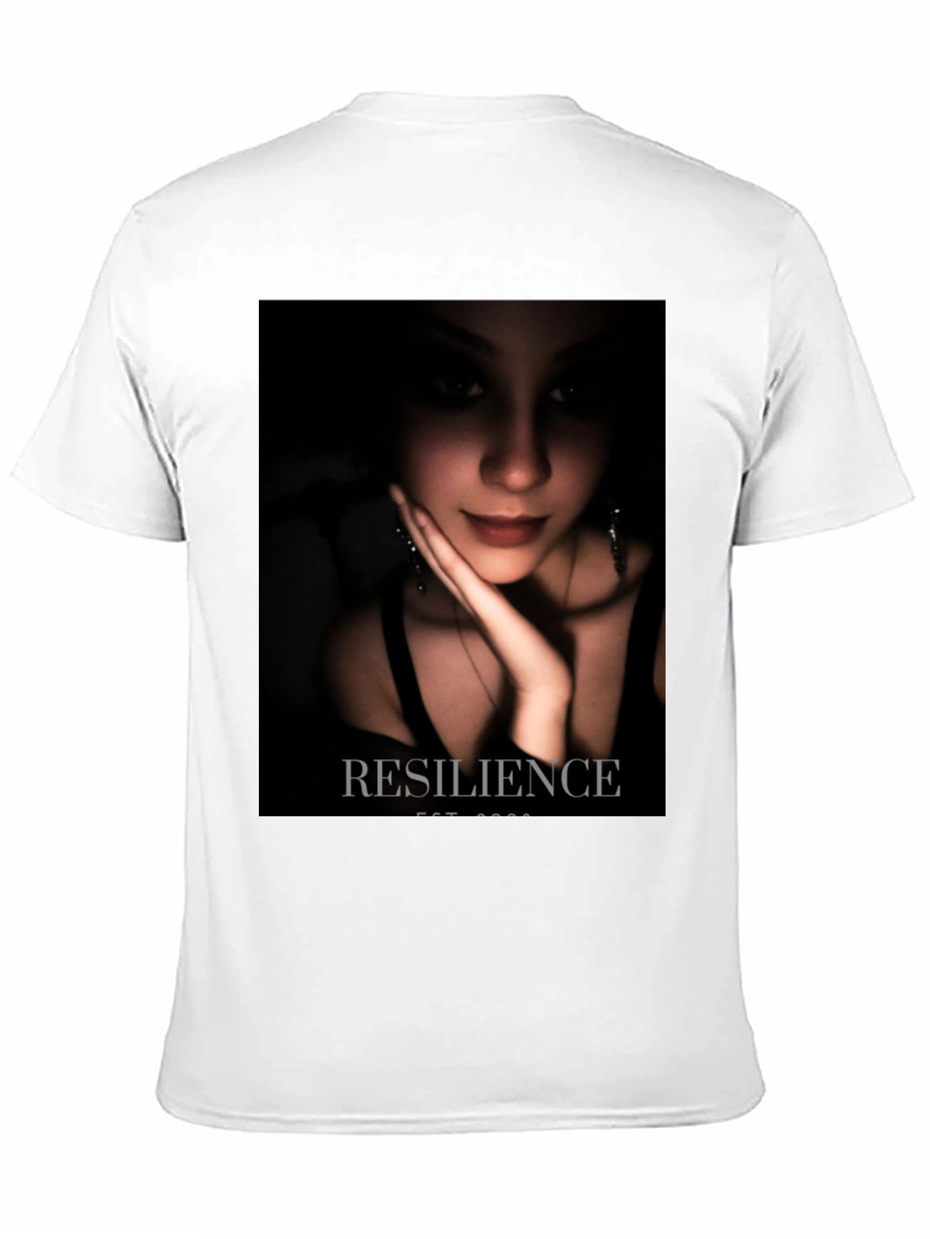 Resilience Graphic T-Shirt - Dark Portrait Tee