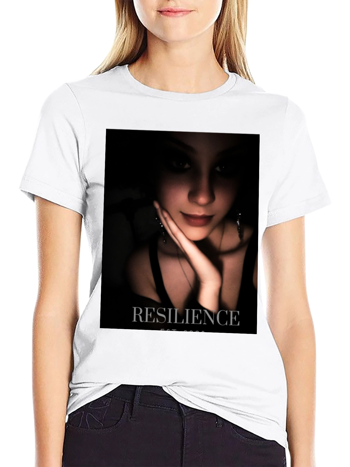 Resilience Graphic T-Shirt - Dark Portrait Tee