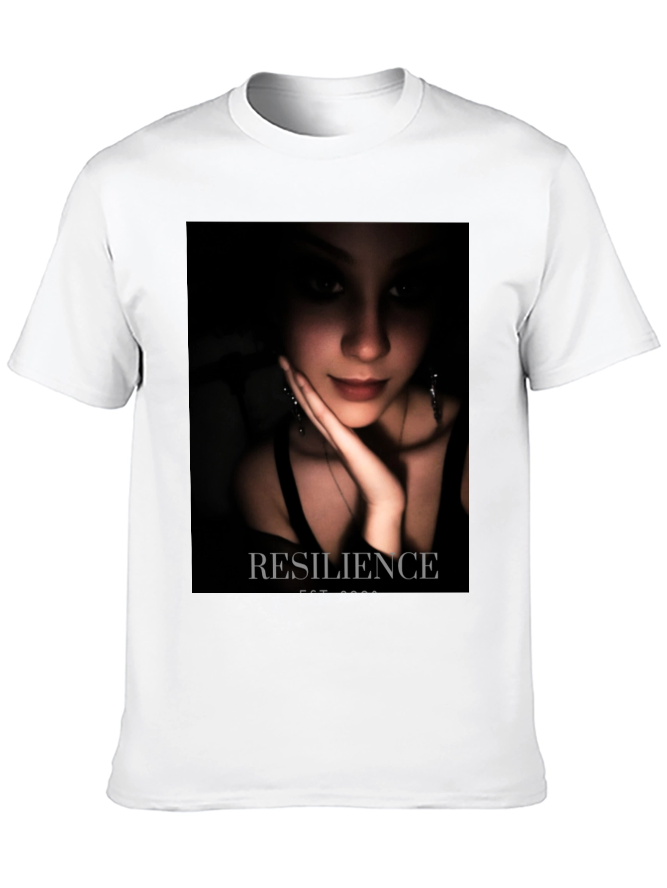 Resilience Graphic T-Shirt - Dark Portrait Tee