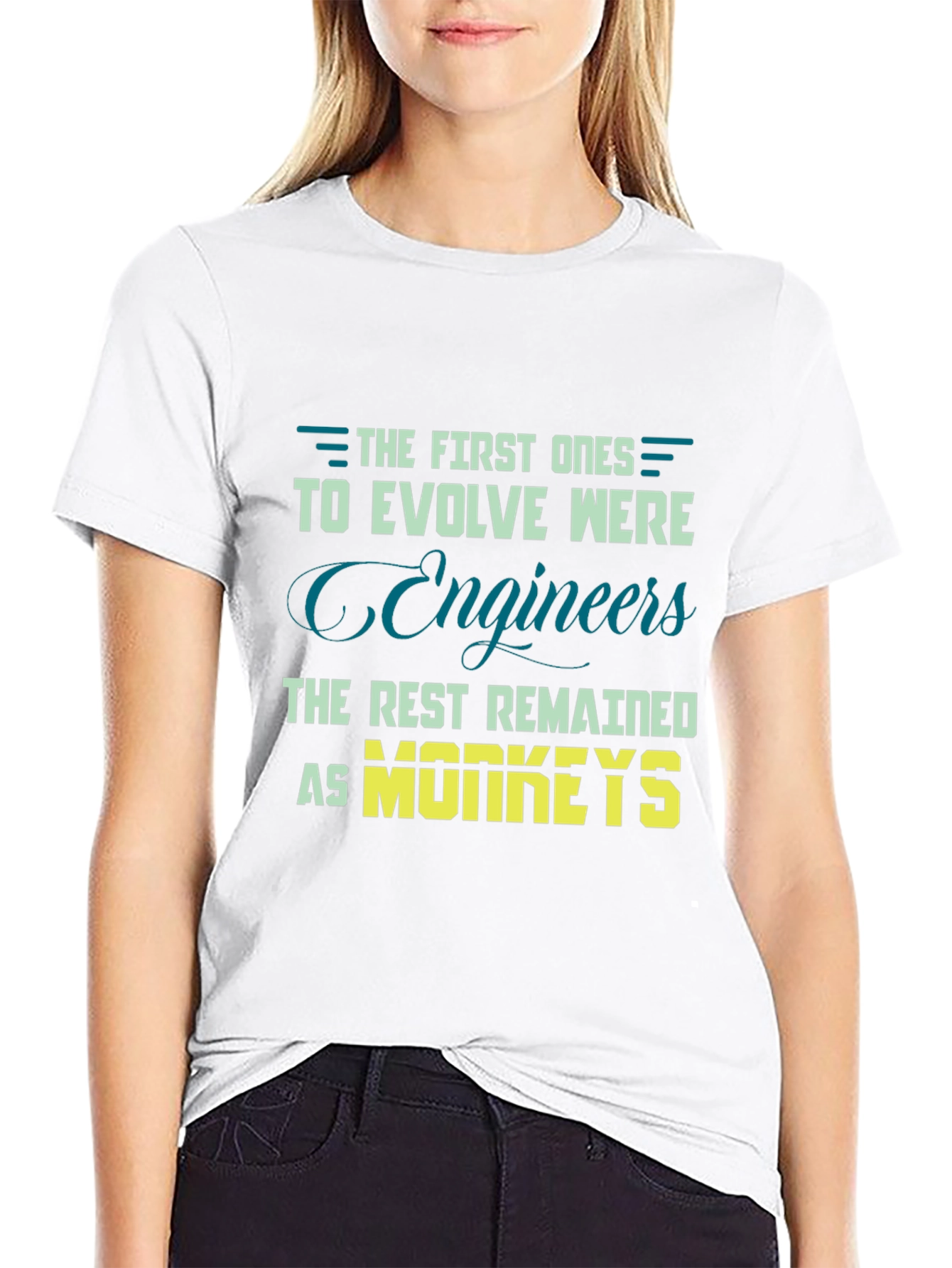 Engineer Evolution T-Shirt - Funny Sarcastic Tee