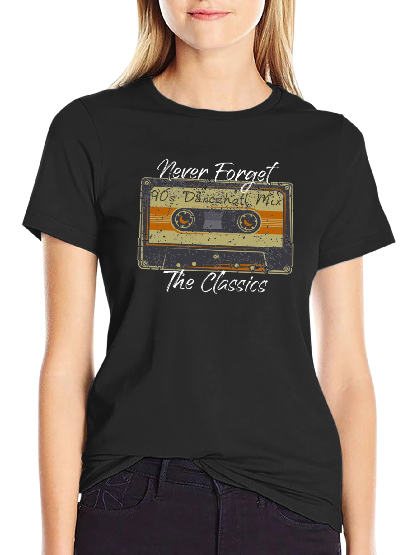 Never Forget Cassette Tape T-Shirt