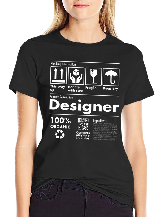 Designer Organic Cotton T-Shirt