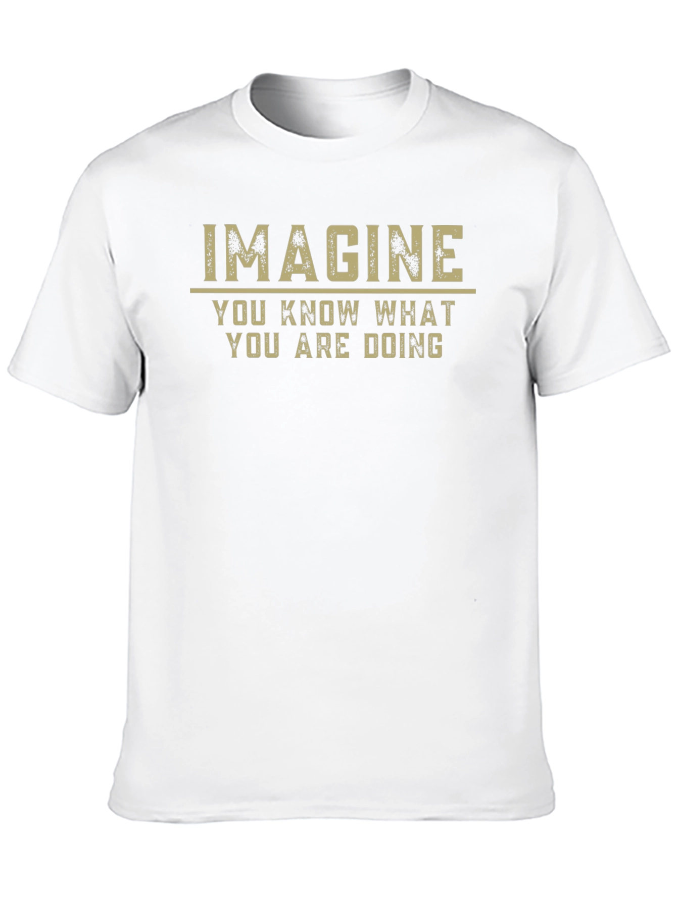 Imagine You Know What You are Doing T-Shirt
